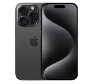 Apple iPhone 15 Pro 5G 128GB Dual Sim Czarny - Telefony komórkowe - miniaturka - grafika 1