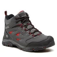 Buty trekkingowe męskie - Trekkingi Regatta - Holcombe Iep RMF573 Ash/Rio Red 21N - miniaturka - grafika 1