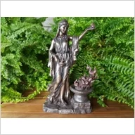 Figurki dekoracyjne - RZEŹBA HESTIA VERONESE (WU76041A4) - miniaturka - grafika 1