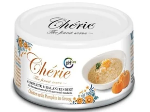 Cherie Uklad moczowy KURCZAK DYNIA 80g - Mokra karma dla kotów - miniaturka - grafika 1