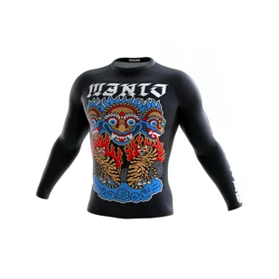 MANTO long sleeve rashguard TIGERS L - Kimona, stroje i obuwie - miniaturka - grafika 1