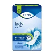 Pieluchy dla dorosłych - Tena lady slim extra plus, wkładki urologiczne, 16 sztuk - miniaturka - grafika 1