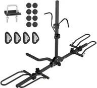 Bagażniki na rowery - Bagażnik rowerowy platforma na hak Uchwyt rowerowy 2 rowery do 36,3 kg - miniaturka - grafika 1