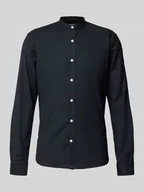 Koszule męskie - Koszula casualowa o kroju slim fit ze stójką model ‘Oxford’ - miniaturka - grafika 1