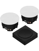 Głośniki i kolumny - Zestaw Sonos AMP + Sonance — Głośniki sufitowe z Trueplay do domu - miniaturka - grafika 1