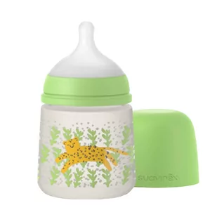 Butelka do karmienia Suavinex Physiological Silicone Teat Bottle T/S Biały 150ml - Butelki dla niemowląt - miniaturka - grafika 1