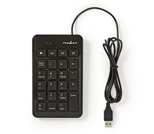 Nedis KBNM100BK - Klawiatura numeryczna USB - Klawiatury - miniaturka - grafika 1