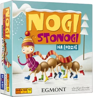 Egmont, Nogi stonogi na lodzie, gra edukacyjna - Gry planszowe - miniaturka - grafika 1
