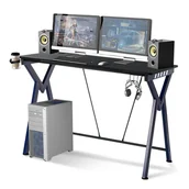 Biurka gamingowe - Stół do gier Biurko z uchwytem na kubek i stojakiem na słuchawki 107*60*76cm - miniaturka - grafika 1