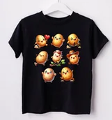 Koszulki dla dziewczynek - Koszulka na dzień ziemniaka - miniaturka - grafika 1