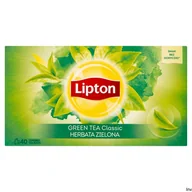 Herbata - Lipton LIPTON_Green Tea herbata zielona 40 piramidek 52g 8711200453436 - miniaturka - grafika 1