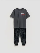 Piżamy chłopięce - Reserved - Piżama Fast & Furious - ciemnoszary - miniaturka - grafika 1