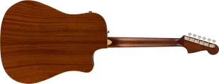 Fender Redondo Player Walnut Fingerboard Gold Pickguard Natural Leworęczna - Gitary akustyczne - miniaturka - grafika 3