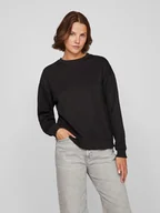 Bluzy damskie - Vila Bluza "Sandy" w kolorze czarnym - miniaturka - grafika 1