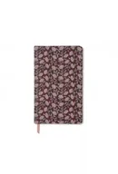 Notesy i bloczki - Notatnik Journal 128K linia Burgundy Vintage Flora - miniaturka - grafika 1