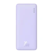 Powerbanki - Powerbank Baseus Airpow 20000mAh 20W (fioletowy) - miniaturka - grafika 1