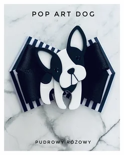 Kolekcja Pop Art Dog Brosza z Buldogiem 1 szt - Broszki - miniaturka - grafika 1