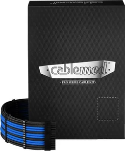 CableMod CableMod C-Series PRO ModMesh 12VHPWR Cable Kit for Corsair RM, RMi, RMx Black Label - black/blue - Kable komputerowe i do monitorów - miniaturka - grafika 1