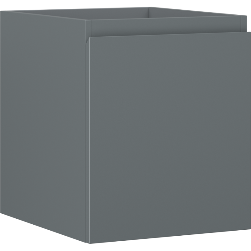 Mexen Orio szafka łazienkowa podumywalkowa 40 cm, 1 szuflada, grafit mat - 91A10-04047-1-BF66