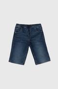 Spodnie i spodenki dla chłopców - zippy szorty jeansowe dziecięce kolor niebieski regulowana talia - Zippy - miniaturka - grafika 1