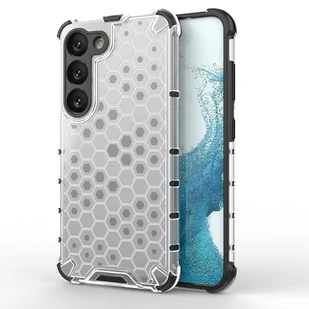 Hurtel Honeycomb etui do Samsung Galaxy S23 pancerny hybrydowy pokrowiec przezroczyste - Etui i futerały do telefonów - miniaturka - grafika 1
