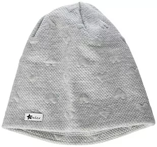 Sterntaler Slouch-Beanie Czapka na słuchawki dla dzieci i dziewcząt, szary dym, 43 - Słuchawki - miniaturka - grafika 1