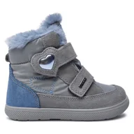 Buty dla dziewczynek - Śniegowce Primigi 6850511 S GORE-TEX Szary - miniaturka - grafika 1
