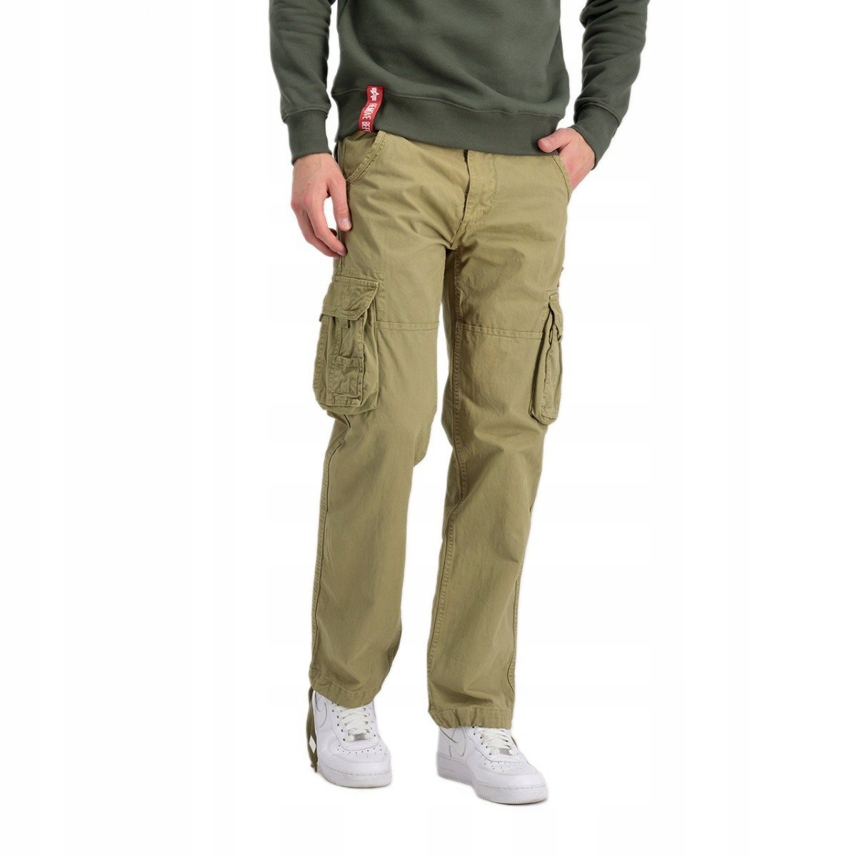 Spodnie Alpha Industries Jet Pant 101212 82 Jasnooliwkowe 33