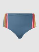 Stroje kąpielowe - Figi bikini z paskami w kontrastowym kolorze - miniaturka - grafika 1