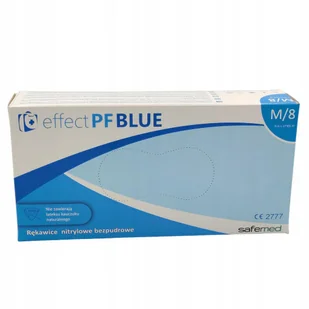 Safemed Rękawiczki nitrylowe bezpudrowe SelectPF, 100 szt. M 100 szt. |   NN-MSM-RINM-002 - Rękawiczki jednorazowe - miniaturka - grafika 1