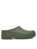 Klapki i japonki damskie - Hunter Klapki WFF1002RMA Khaki - miniaturka - grafika 1