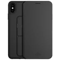 Etui i futerały do telefonów - Adidas Folio Grip Case czarny do iPhone XS Max 32859 - miniaturka - grafika 1