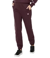 Spodnie damskie - Champion Damskie spodnie do biegania Reverse Weave, Black Plum Y06146, XXL - miniaturka - grafika 1