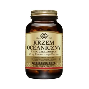 Solgar Krzem Oceaniczny, kapsułki, 50 szt. - Suplementy diety - miniaturka - grafika 1