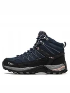 Buty trekkingowe męskie - Cmp Trekkingi Rigel Mid Wmn Trekking Shoe Wp 3Q12946 Granatowy - miniaturka - grafika 1