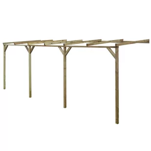 vidaXL vidaXL Drewniana pergola 2 x 6 2,2 m - Kratki i pergole - miniaturka - grafika 1
