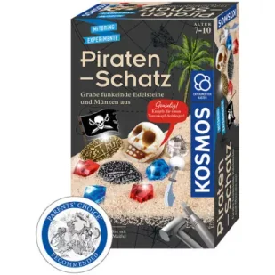 Zestaw Archeologiczny Skarb Piratów KOSMOS Piatnik - Zabawki kreatywne - miniaturka - grafika 1