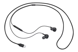 Samsung AKG Type-C Czarne (EO-IC100BBEGEU) - Słuchawki - miniaturka - grafika 3