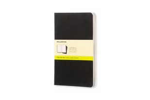 Moleskine Cahier notes, okładka kartonowa, zestaw 3 sztuki, gładki, rozmiar L, kolor czarny S04975 - Notesy i bloczki - miniaturka - grafika 2