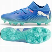 Piłka nożna - Buty Puma Future 7 Match FG/MG 107931-01 niebieski 42 - miniaturka - grafika 1