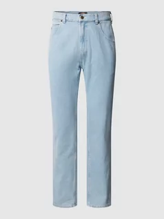 Spodnie męskie - Jeansy o kroju regular fit z 5 kieszeniami model ‘HOUSTON’ - grafika 1
