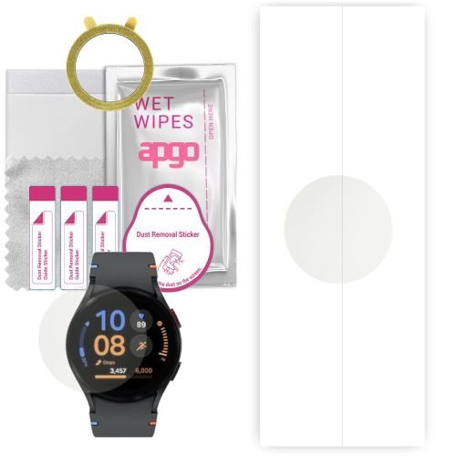 1x folia hydrożelowa MATOWA do Samsung Galaxy Watch FE (40mm) - apgo Smartwatch Hydrogel MATTE Protection Ochrona na ekran smartwatcha