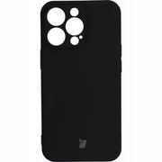 Etui i futerały do telefonów - Bizon Etui Case Silicone iPhone 13 Pro czarne BCSIP13PBK - miniaturka - grafika 1