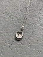 Naszyjniki - Średnia zawieszka ze srebra 925 - miniaturka - grafika 1