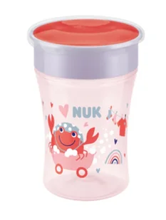 NUK Magic Cup 230ml miseczka Czerwony Orzeźwiające napoje 1 szt. - Kubki - miniaturka - grafika 1