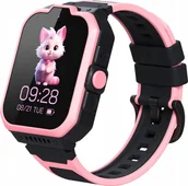 Smartwatch - ZTE Kids Watch K1 PRO LTE Różowy - miniaturka - grafika 1