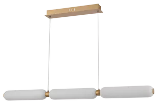Catkin - lampka wisząca złoty malowany 339103-09 - Lampy sufitowe - miniaturka - grafika 1