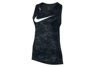 Nike Women'S Dry Elite Mesh Basketball Tank Black Anthracite - Koszulki męskie - miniaturka - grafika 1