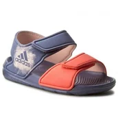 Sandały damskie - ADIDAS SANDAŁY BA9287 ALTASWIM C FIOLETOWY-32 - Adidas - miniaturka - grafika 1