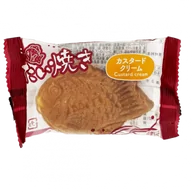 Ciastka - Ciasteczka Taiyaki Mini Custard Cream 35g - miniaturka - grafika 1